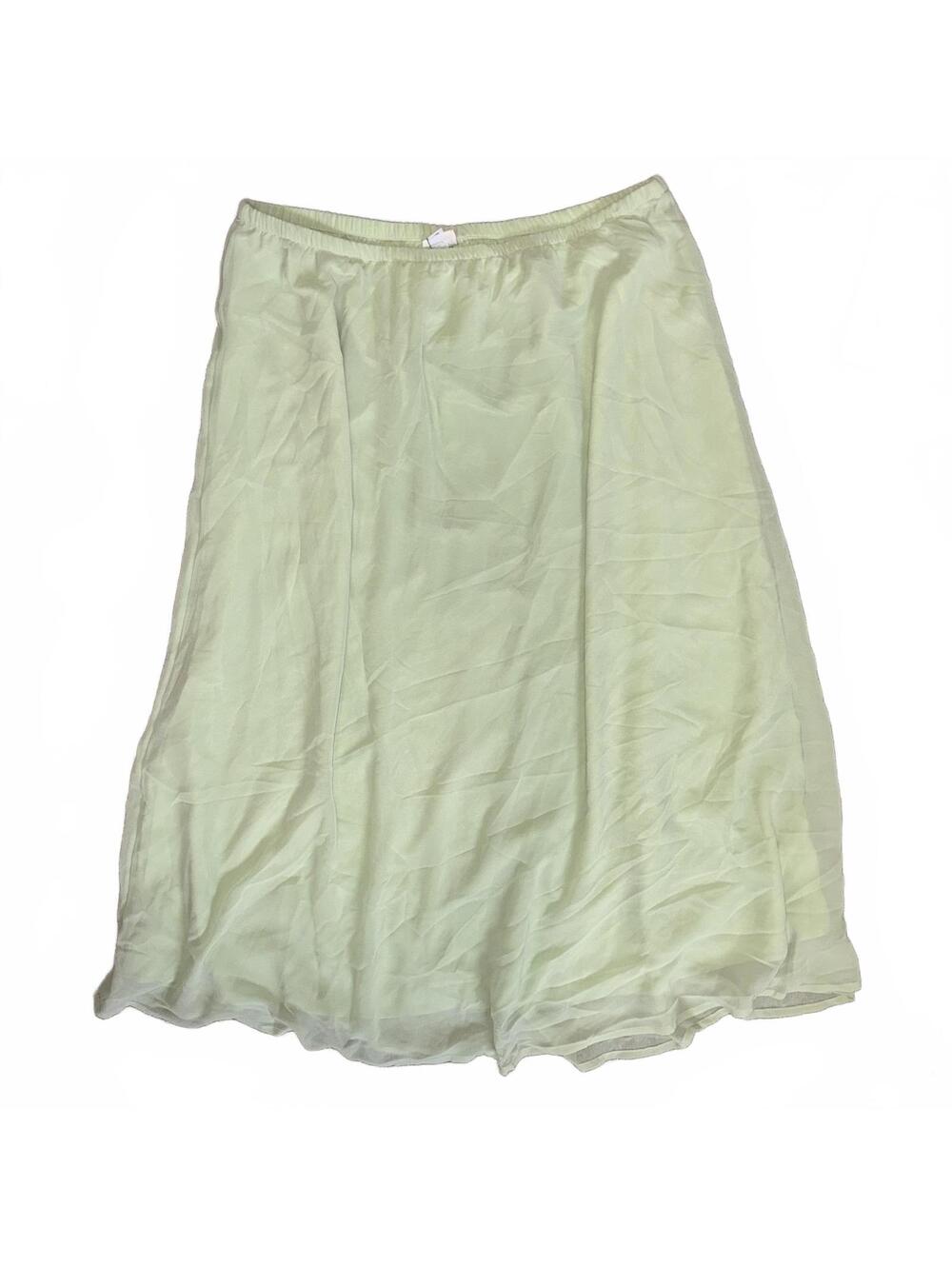 A New Day light green Midi Skirt Size XL